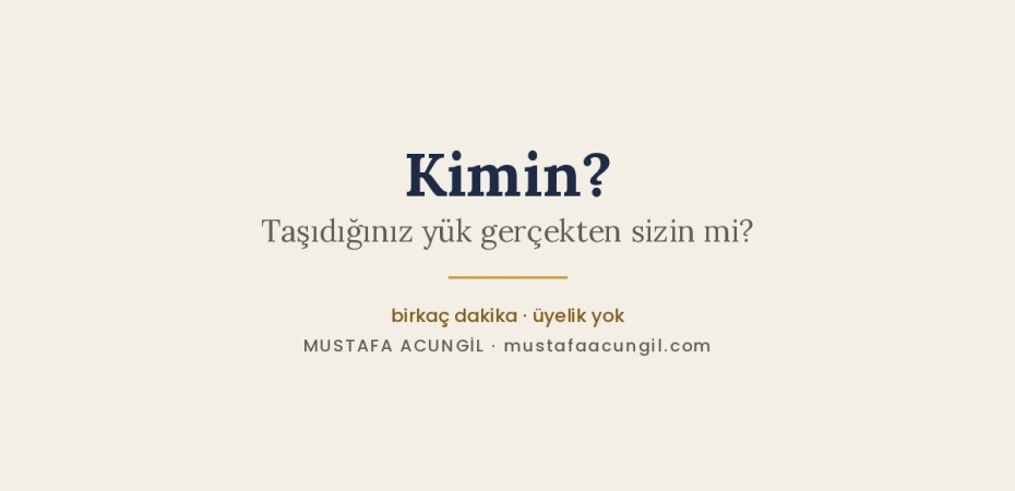 og arac kimin
